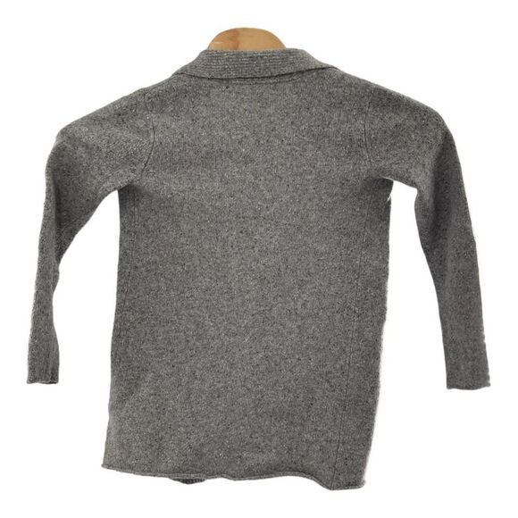 J.jill Women's Long-Sleeve Open-Front Cardigan Sweater Gray Small - Picture 2 of 4